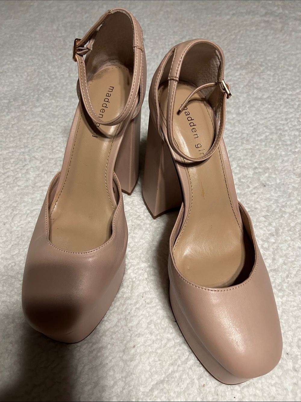Madden Girl Blush Block Heels 💕